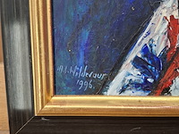 Acryl schilderij, maya wildevuur, 1996 - afbeelding 7 van  11