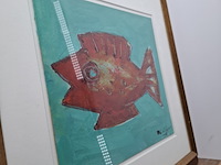 Acryl schilderij, maya wildevuur, 1998 - afbeelding 8 van  11