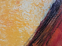 Acryl schilderij, maya wildevuur, 2000 - afbeelding 6 van  9