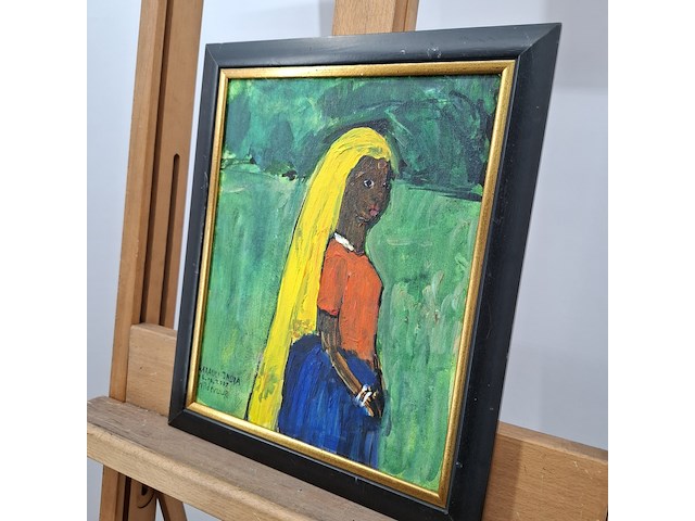 Acryl schilderij, maya wildevuur, 2005 - afbeelding 7 van  10