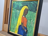 Acryl schilderij, maya wildevuur, 2005 - afbeelding 7 van  10