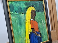 Acryl schilderij, maya wildevuur, 2005 - afbeelding 8 van  10