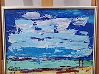 Acryl schilderij, maya wildevuur, 2008 - afbeelding 3 van  10