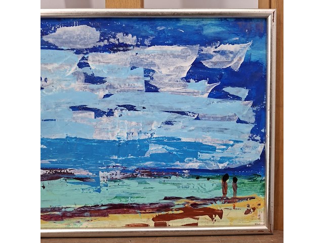 Acryl schilderij, maya wildevuur, 2008 - afbeelding 5 van  10