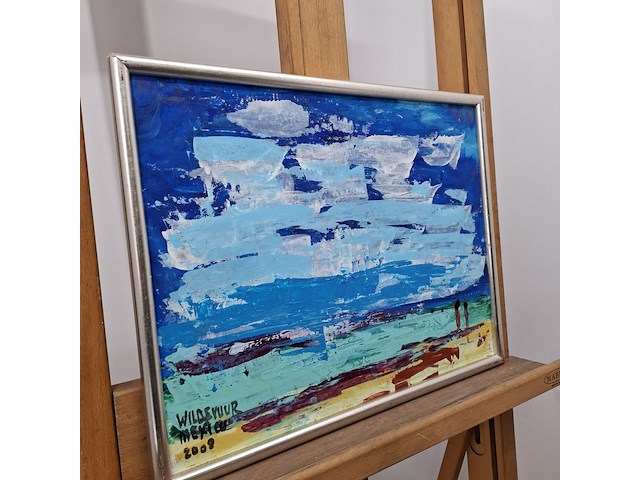 Acryl schilderij, maya wildevuur, 2008 - afbeelding 8 van  10