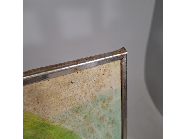 Acryl schilderij, maya wildevuur, abstract, 1974 - afbeelding 3 van  14