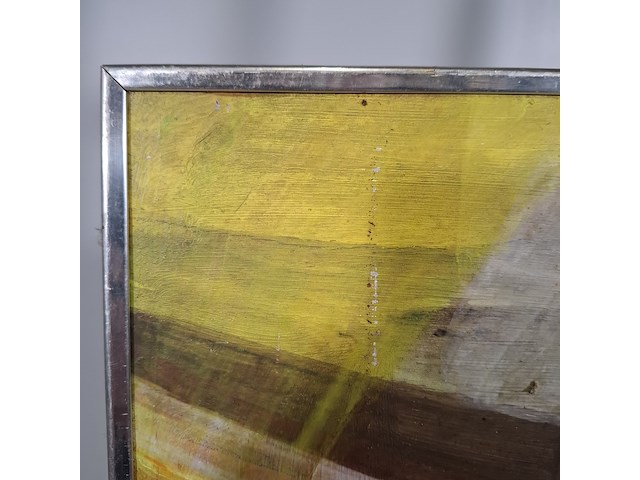 Acryl schilderij, maya wildevuur, abstract, 1974 - afbeelding 14 van  14