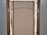 Acryl schilderij, maya wildevuur, abstract, 1993 - afbeelding 7 van  8