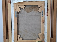 Acryl schilderij, maya wildevuur, abstract, 1994 - afbeelding 2 van  11