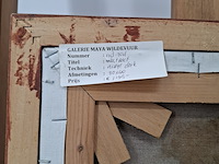 Acryl schilderij, maya wildevuur, abstract, 1994 - afbeelding 3 van  11