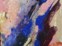 Acryl schilderij, maya wildevuur, abstract, 1994 - afbeelding 1 van  11