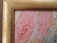 Acryl schilderij, maya wildevuur, abstract, 1994 - afbeelding 11 van  11