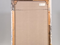 Acryl schilderij, maya wildevuur, abstract, 1994 - afbeelding 7 van  8