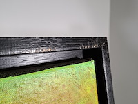 Acryl schilderij, maya wildevuur, abstract, 1995 - afbeelding 3 van  13