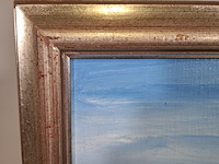 Acryl schilderij, maya wildevuur, abstract, 1995 - afbeelding 11 van  12