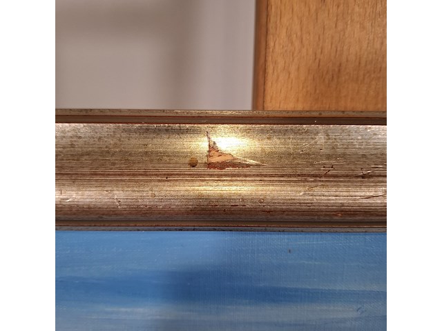 Acryl schilderij, maya wildevuur, abstract, 1995 - afbeelding 12 van  12