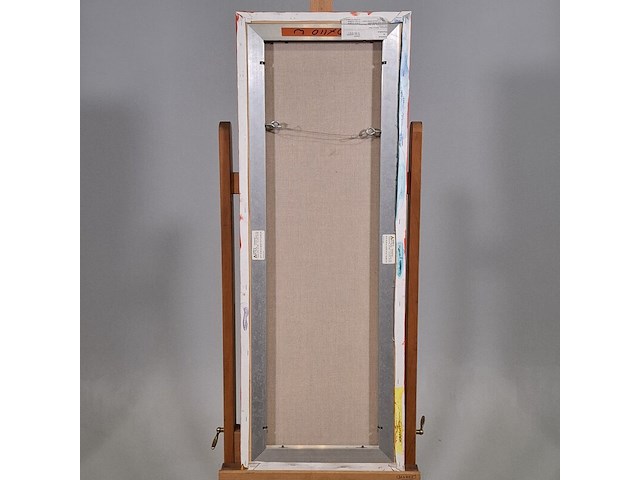 Acryl schilderij, maya wildevuur, abstract ii, 2004 - afbeelding 8 van  9