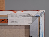 Acryl schilderij, maya wildevuur, abstract ii, 2004 - afbeelding 9 van  9