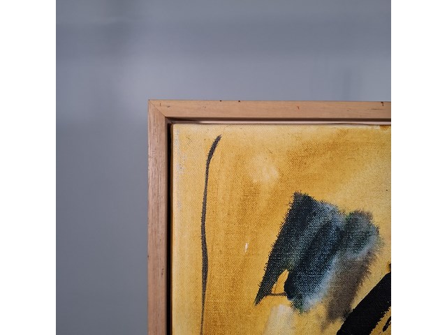 Acryl schilderij, maya wildevuur, abstract kind, 1992 - afbeelding 5 van  7