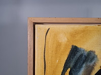 Acryl schilderij, maya wildevuur, abstract kind, 1992 - afbeelding 5 van  7