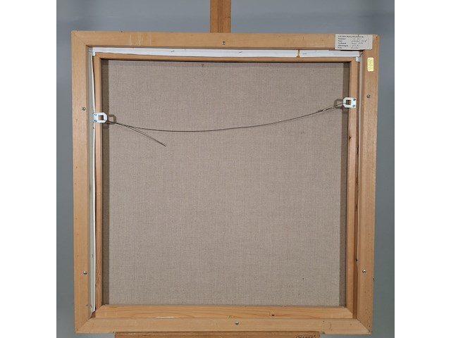 Acryl schilderij, maya wildevuur, abstract kind, 1992 - afbeelding 6 van  7