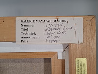 Acryl schilderij, maya wildevuur, abstract kind, 1992 - afbeelding 7 van  7