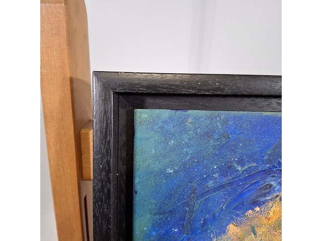 Acryl schilderij, maya wildevuur, abstract paard - afbeelding 5 van  7