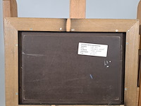 Acryl schilderij, maya wildevuur, abstract paard - afbeelding 6 van  7