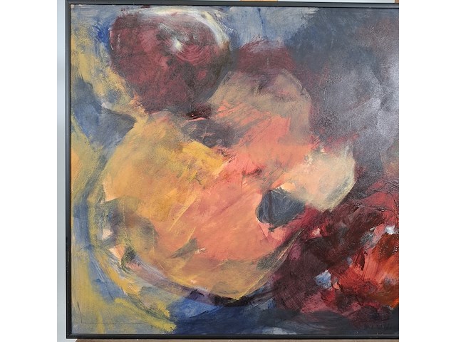 Acryl schilderij, maya wildevuur, abstract - afbeelding 4 van  10