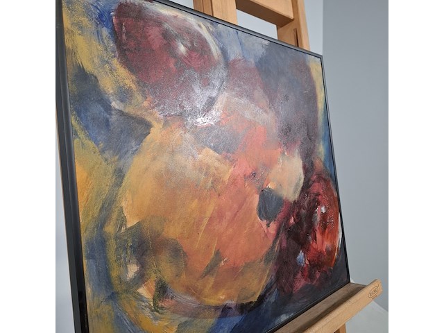 Acryl schilderij, maya wildevuur, abstract - afbeelding 7 van  10