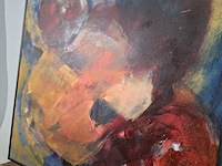 Acryl schilderij, maya wildevuur, abstract - afbeelding 8 van  10