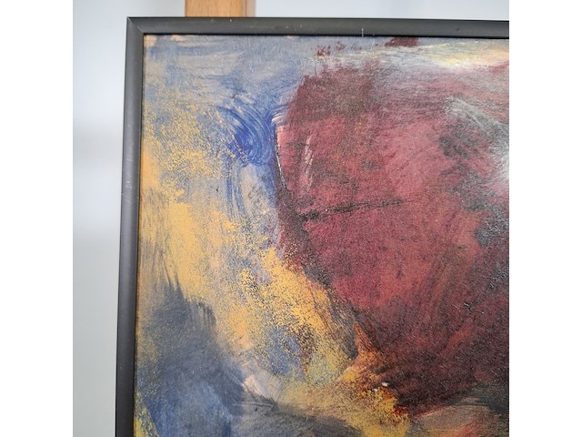 Acryl schilderij, maya wildevuur, abstract - afbeelding 9 van  10