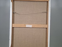 Acryl schilderij, maya wildevuur, autun, 2007 - afbeelding 6 van  7