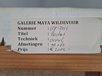 Acryl schilderij, maya wildevuur, boeket - afbeelding 6 van  6