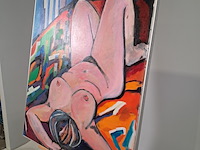 Acryl schilderij, maya wildevuur, brigitte - afbeelding 5 van  8