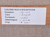 Acryl schilderij, maya wildevuur, brigitte - afbeelding 8 van  8