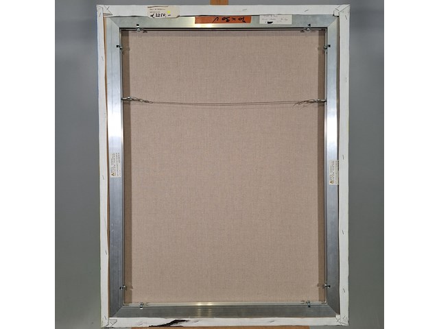 Acryl schilderij, maya wildevuur, broer en zus, 2007 - afbeelding 5 van  6