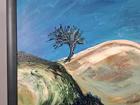 Acryl schilderij, maya wildevuur, bueno convento, 1997 - afbeelding 5 van  9