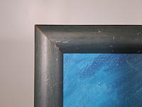 Acryl schilderij, maya wildevuur, bueno convento, 1997 - afbeelding 7 van  9