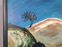 Acryl schilderij, maya wildevuur, bueno convento, 1997 - afbeelding 4 van  9