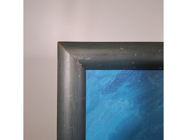 Acryl schilderij, maya wildevuur, bueno convento, 1997 - afbeelding 6 van  9