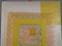 Acryl schilderij, maya wildevuur, compositie - afbeelding 3 van  8