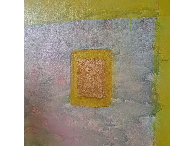 Acryl schilderij, maya wildevuur, compositie - afbeelding 5 van  8