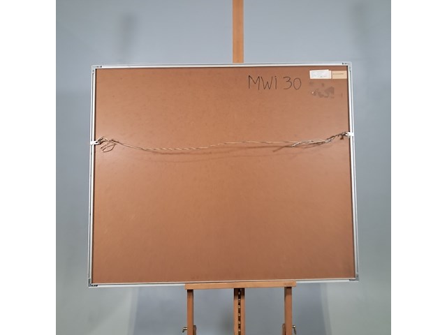 Acryl schilderij, maya wildevuur, compositie - afbeelding 8 van  9