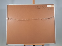 Acryl schilderij, maya wildevuur, compositie - afbeelding 8 van  9