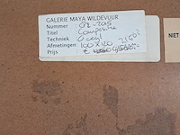 Acryl schilderij, maya wildevuur, compositie - afbeelding 9 van  9