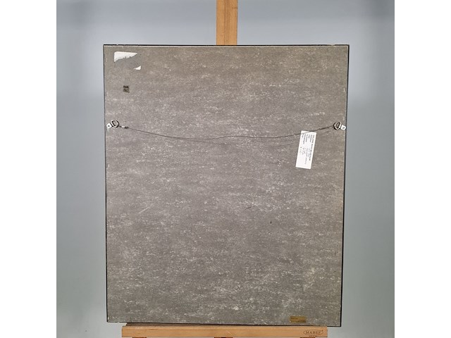 Acryl schilderij, maya wildevuur, dansende vrouw, 1996 - afbeelding 8 van  9