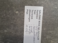 Acryl schilderij, maya wildevuur, dansende vrouw, 1996 - afbeelding 9 van  9