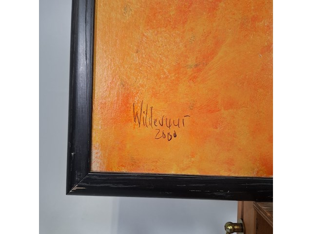 Acryl schilderij, maya wildevuur, danspaar - afbeelding 7 van  11