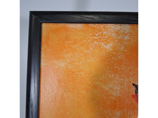 Acryl schilderij, maya wildevuur, danspaar - afbeelding 10 van  11